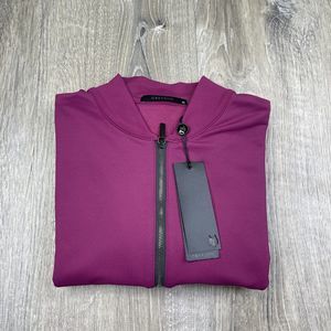 Greyson Siasconset Quarter-Zip Sweater Medium Golf Performance Long Sleeve